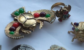 Assorted Egyptian brooches in my collection