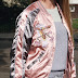 #Outfit Satin patterned bomber by Zaful