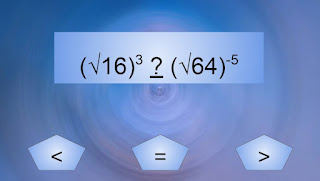 Which is greater? square root of 16 to the 3rd power or square root of 64 to the -5th power?