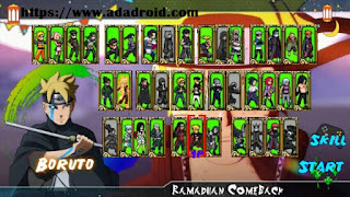 Naruto Senki Mod RCB by Squisy Apk