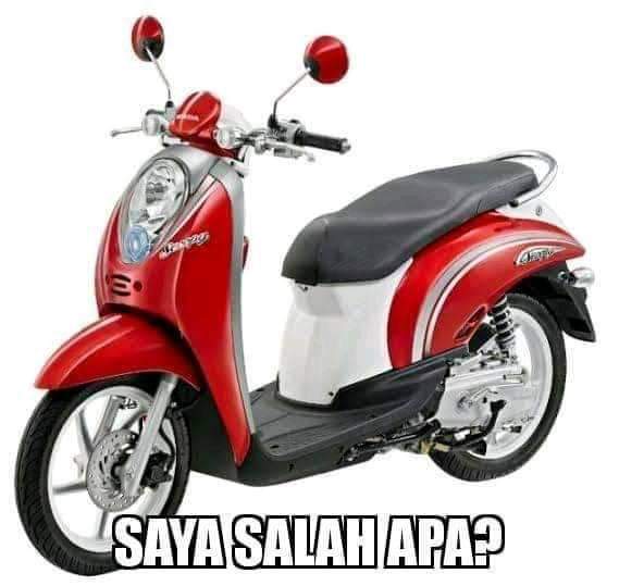 9 Meme Lucu 'Pria Rusak Motor' Ini Kocaknya Bikin Iba