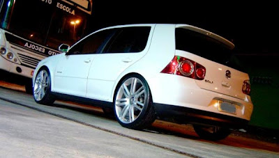 golf rebaixado branco