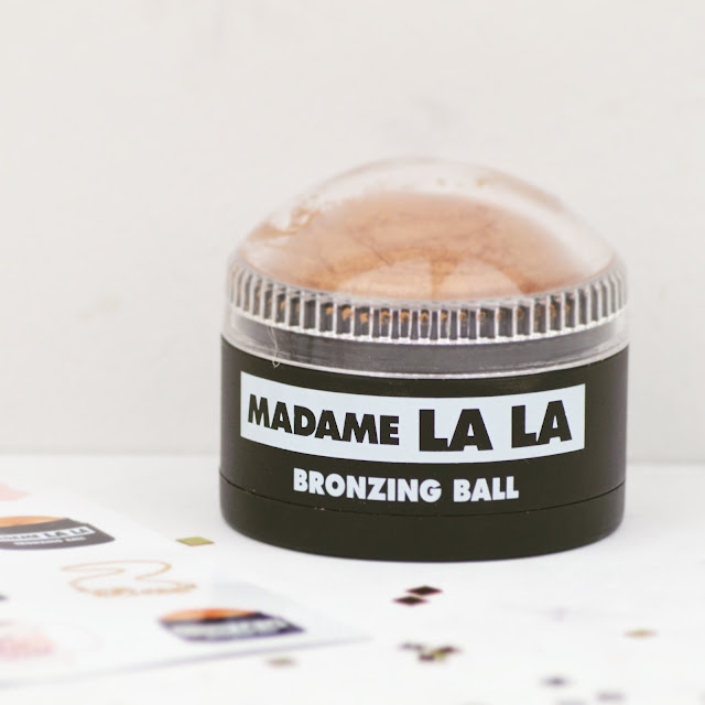 Lovelaughslipstick blog - Madame LA LA Bronzing Ball Cream Bronzer Makeup Review