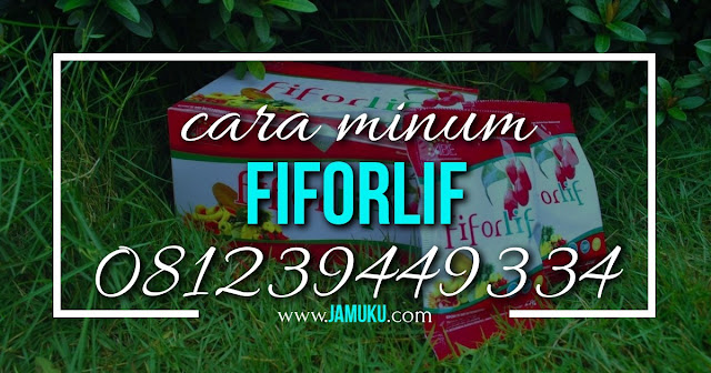 cara minum fiforlif bagi penderita maag