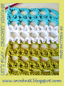 free crochet patterns, vintage, arches, how to crochet