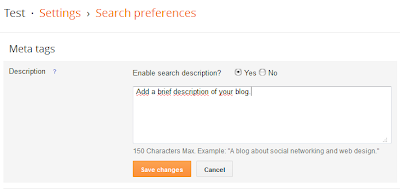 An important part of a good SEO is the implementation of meta tags Adding a Meta Description to Blogger