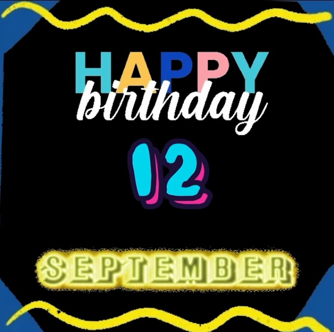 Happy belated Birthday of  12th September  video download