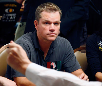 Matt Damon  Poker