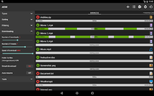 The latest advanced Download Manager Pro