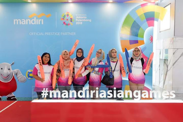 MENGANTAR API ABADI MENUJU OPENING CEREMONY ASIAN GAMES 2018