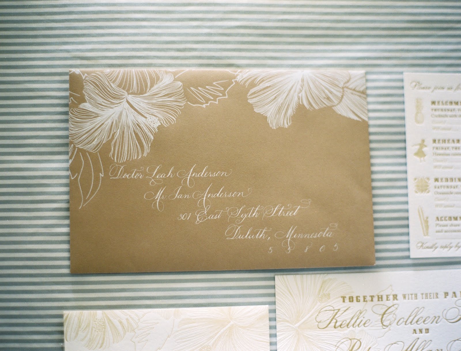 hawaiian wedding invitations