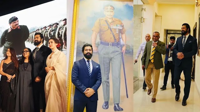 Vicky Kaushal's 'Sam Bahadur' Trailer Launch Event In the Presence Of Indian Army Chief Manoj Pande.