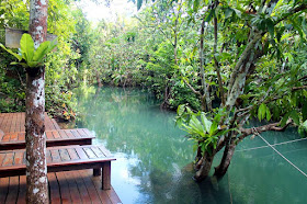 Krabi hotel with natural pool