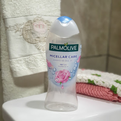 palmolive micellar care duş jeli, palmolive micellar duş jeli gül özlü