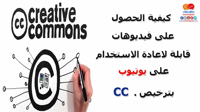 كيفية الحصول على فيديو قابل لاعادة الاستخدام بطريقة مشروعه 100% من خلال ترخيص cc creative commons attribution