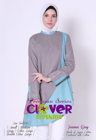 15 Model Baju Muslim Tunik  Simple untuk Outfit Kamu di 