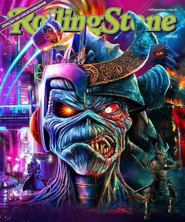 Rolling Stone Brasil: edição especial do Iron Maiden com capa 3D