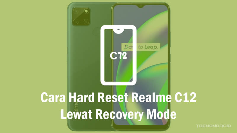 Cara Hard Reset Realme C12 Lewat Recovery Mode