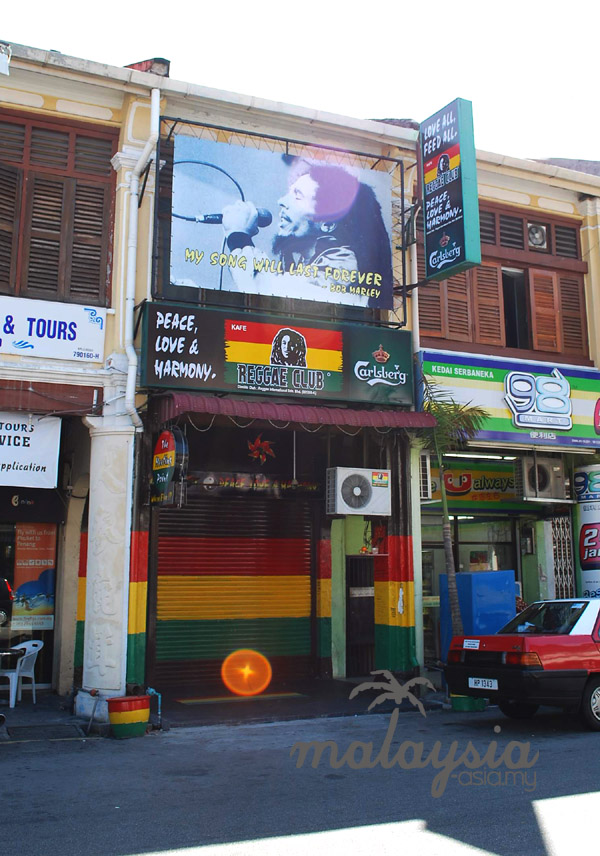 Chulia Street Reggae Cafe Bar