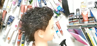 ヘアカラーワックスを使った結果