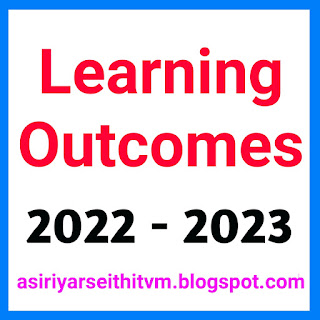 6th Standard to 10th Standard   All Subjects - Learning Outcomes