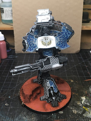 Legio Tempestus Warlord Titan WIP for Adeptus Titanicus