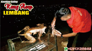 catering kambing guling di villa enggal lembang 