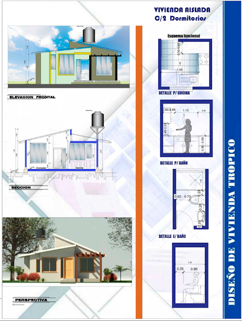 Vivienda Aislada c/2 dormitorios