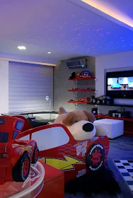 DORMITORIO DE RAYO MCQUEEN DE CARS O MCQUEEN KIDS BEDROOM by dormitorios.blogspot.com