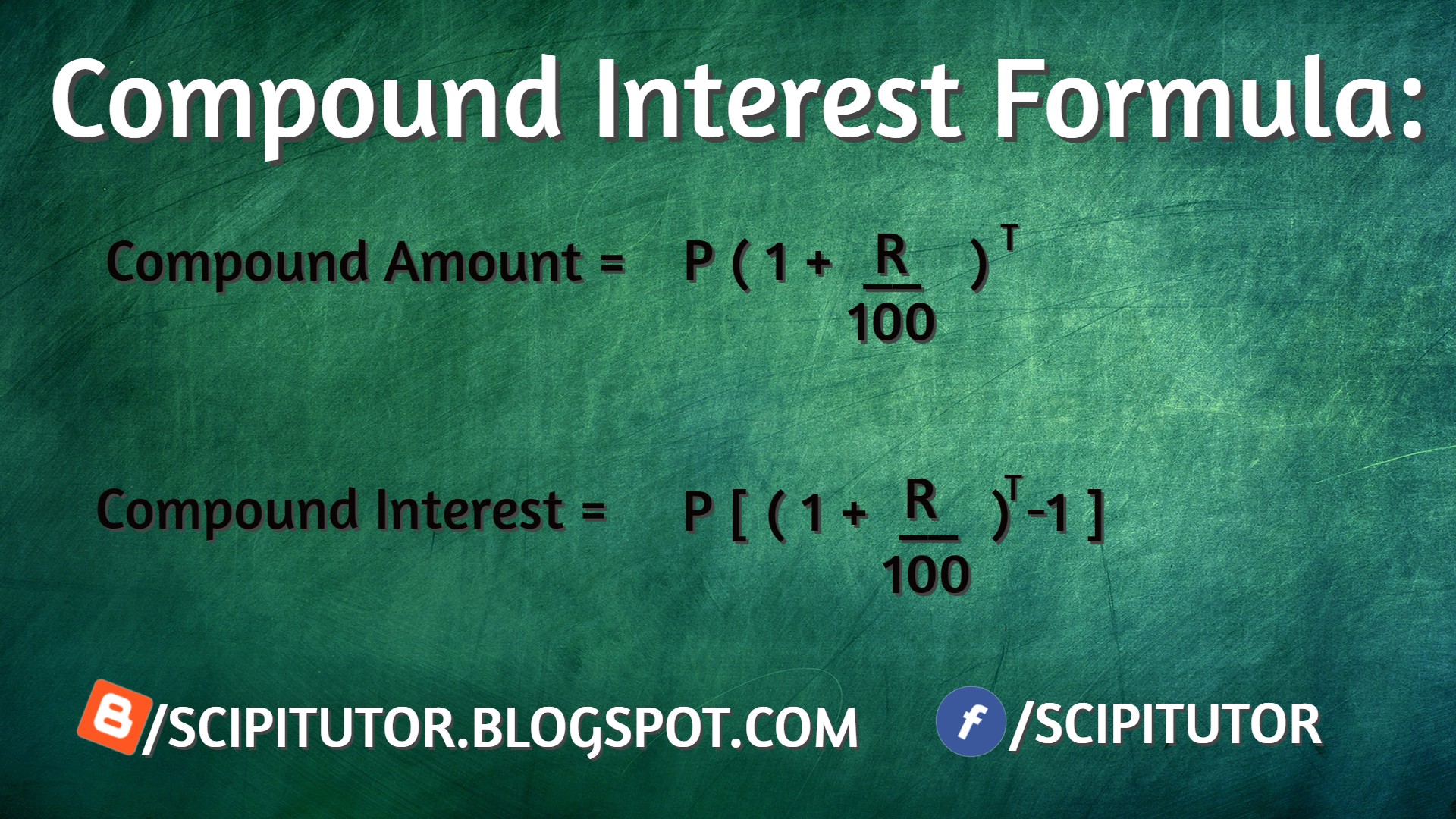 Compound Interest Formula