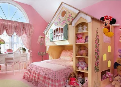 Desain Kamar Tidur Untuk Anak Perempuan