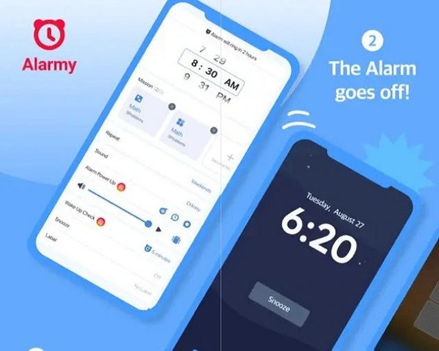 Alarmy Alarm Clock App for iPhone