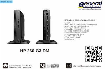 HP V190 LED 18.5" HP ProDesk 260 G3 Desktop Mini PC