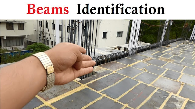 How we identify the specific Beam in the construction drawing at the site