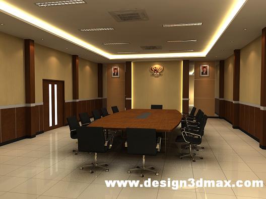 Jasa Desain Ruko Minimalis Modern: Desain Ruang Rapat