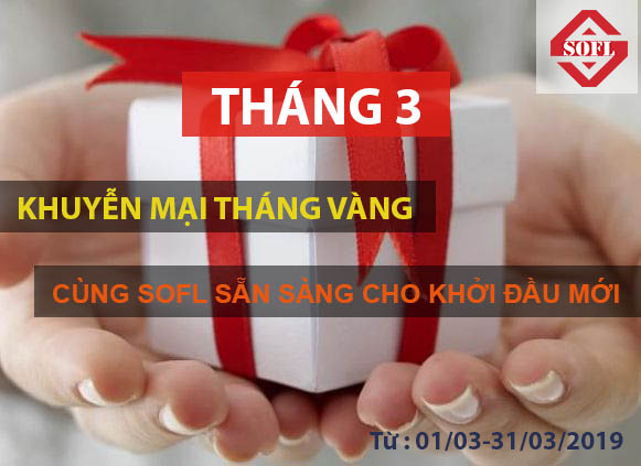 Ưu đãi ngập tràn - Nhận ngàn quà tặng từ SOFL