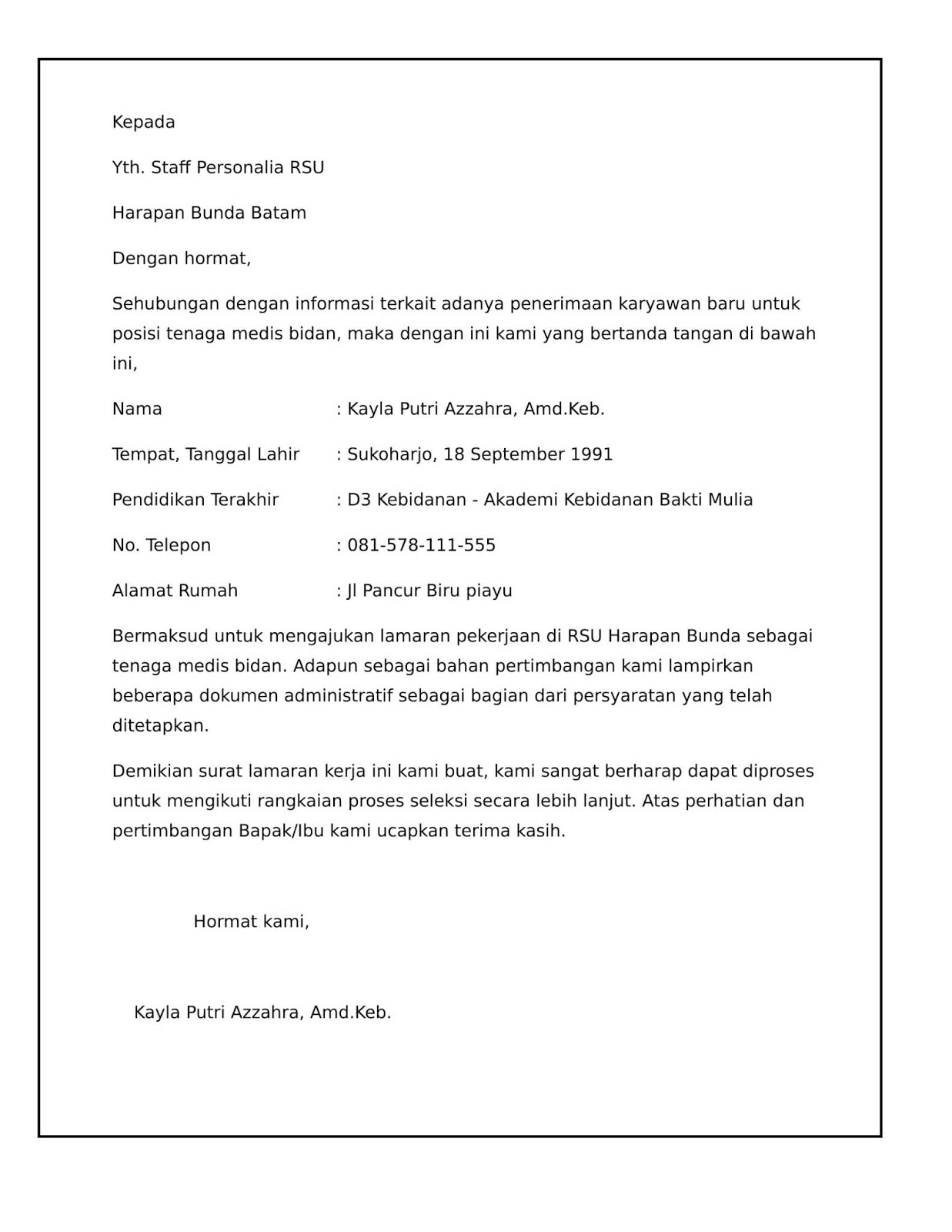 17+ Contoh Surat Opsyen Jual Tanah Malaysia  Kumpulan Contoh Surat