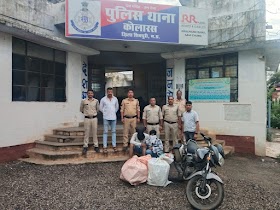 Shivpuri News : कोलारस पुलिस द्वारा अवैध देशी शराब की 07 पेटी की जप्त