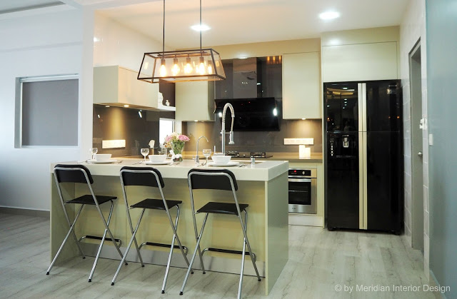 Click to see our completed work - Modern Kitchen for Condo