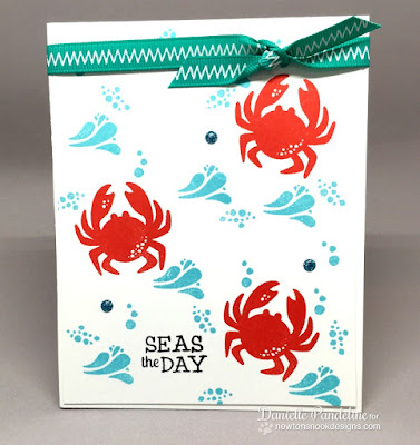 Seas The Day | Newtons Nook Designs | Card created by Danielle Pandeline