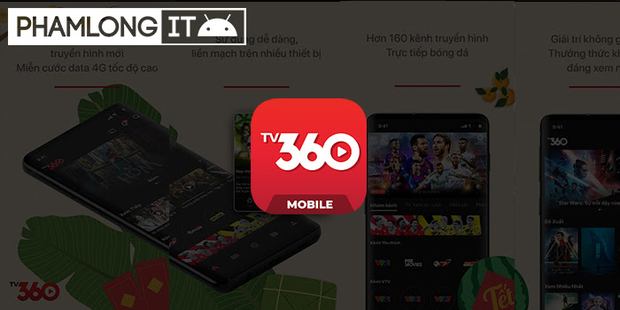 TV360 – Xem truyền hình K+ và VTV Cab miễn phí