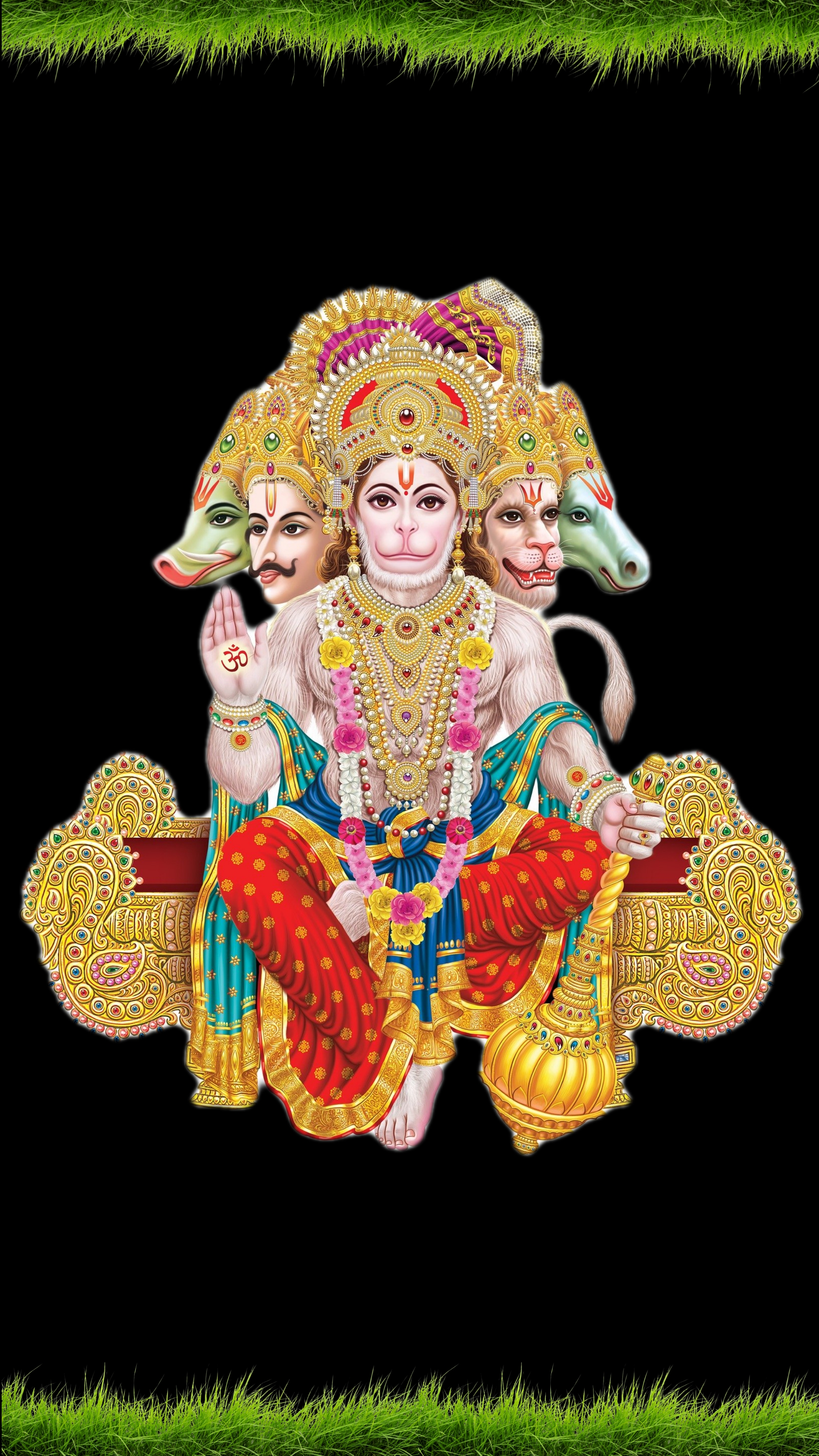 Panchmukhi Hanuman  Lord  Hanuman Wallpaper Download  MobCup