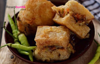 Resep Cara Membuat Tahu Goreng Berontak, Sajian Tahu Goreng Yang Beda, tahu goreng, resep tahu goreng renyah