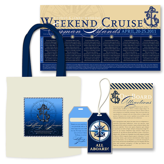 Cruise Wedding Welcome Kit