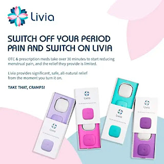 Livia menstrual cramp relief