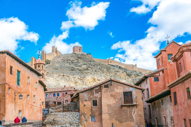 Murallas desde el Palacio Episcopal de Albarracín