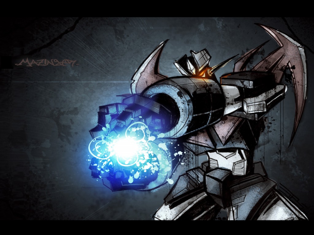 ... les traigo un post con algunos de los mejores wallpapers de Mazinger Z