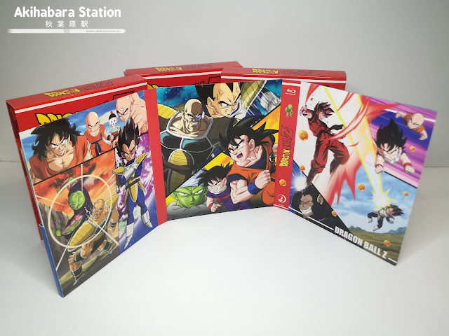 Un vistazo a los vols. 2 y 3 de la edición Blu-Ray de Dragon Ball Z.