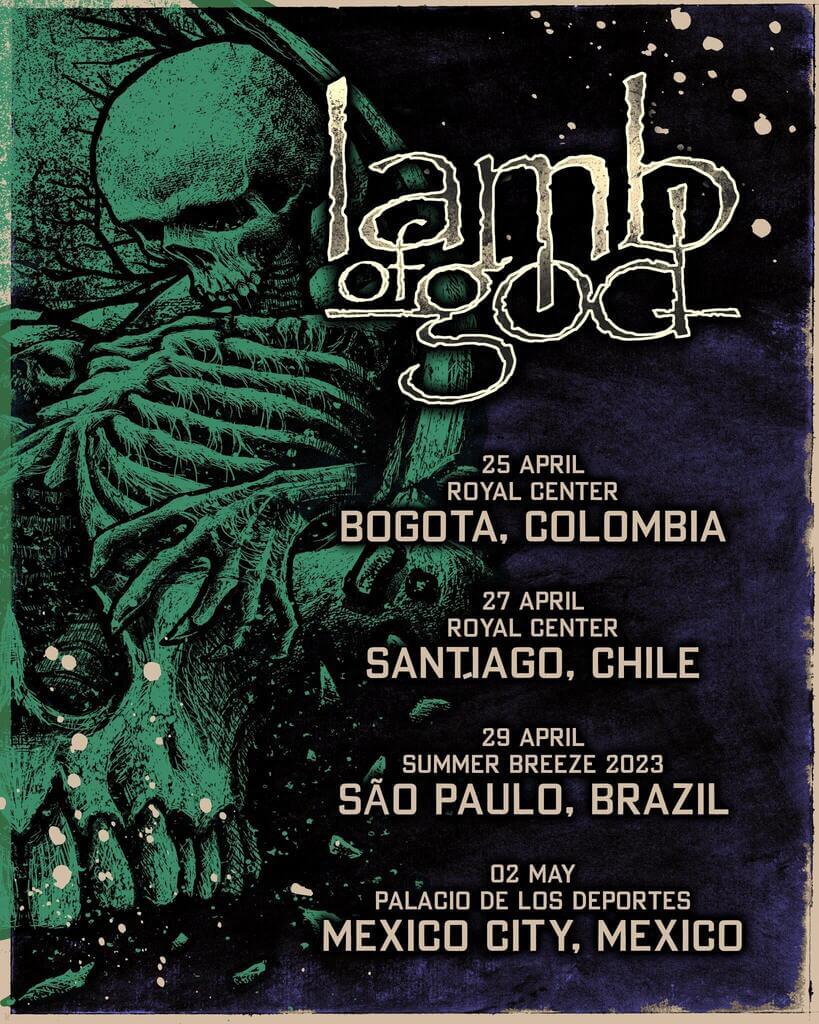 WORLD TOUR Lamb Of God