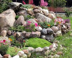 garden ideas with rocks